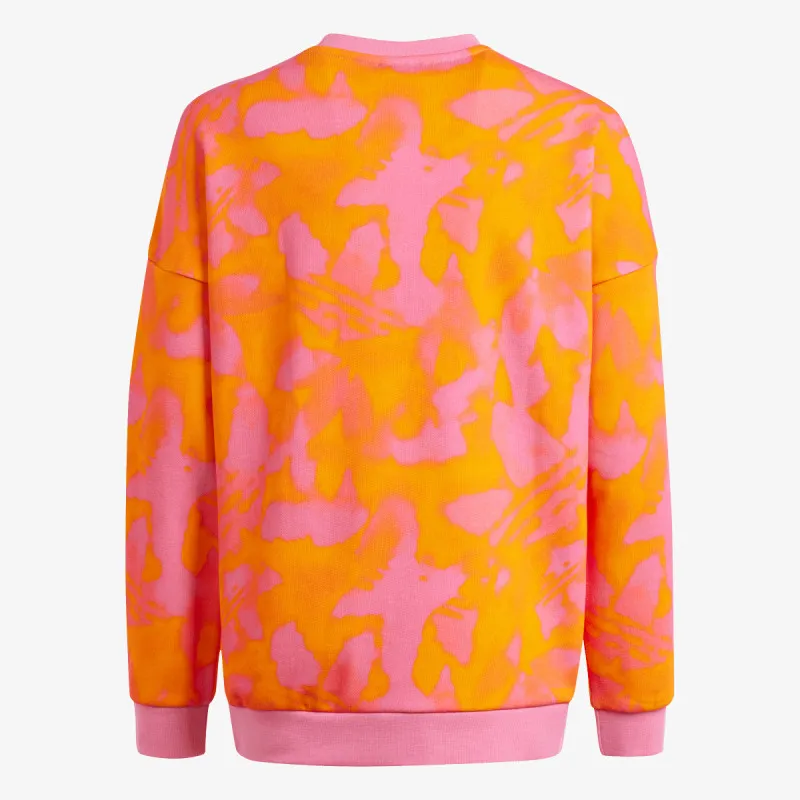 adidas Mikina Summer Allover Print Crew