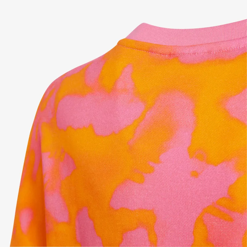 adidas Mikina Summer Allover Print Crew