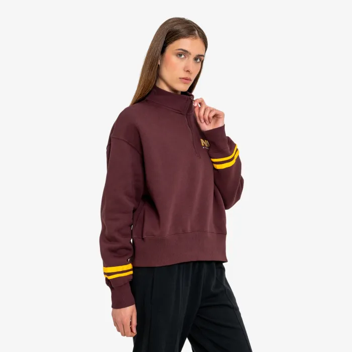 Nike W NSW CLS+ FLC QZ TOP 