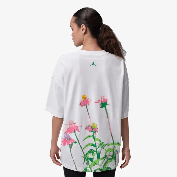 JORDAN W J BBALL FLWR LGF TEE 