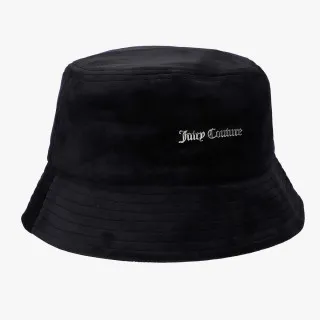 JUICY COUTURE ELLIE VELOUR BUCKET HAT