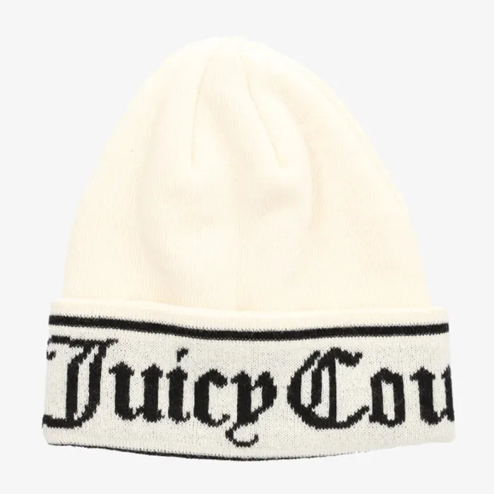 INGRID FLAT KNIT BEANIE 
