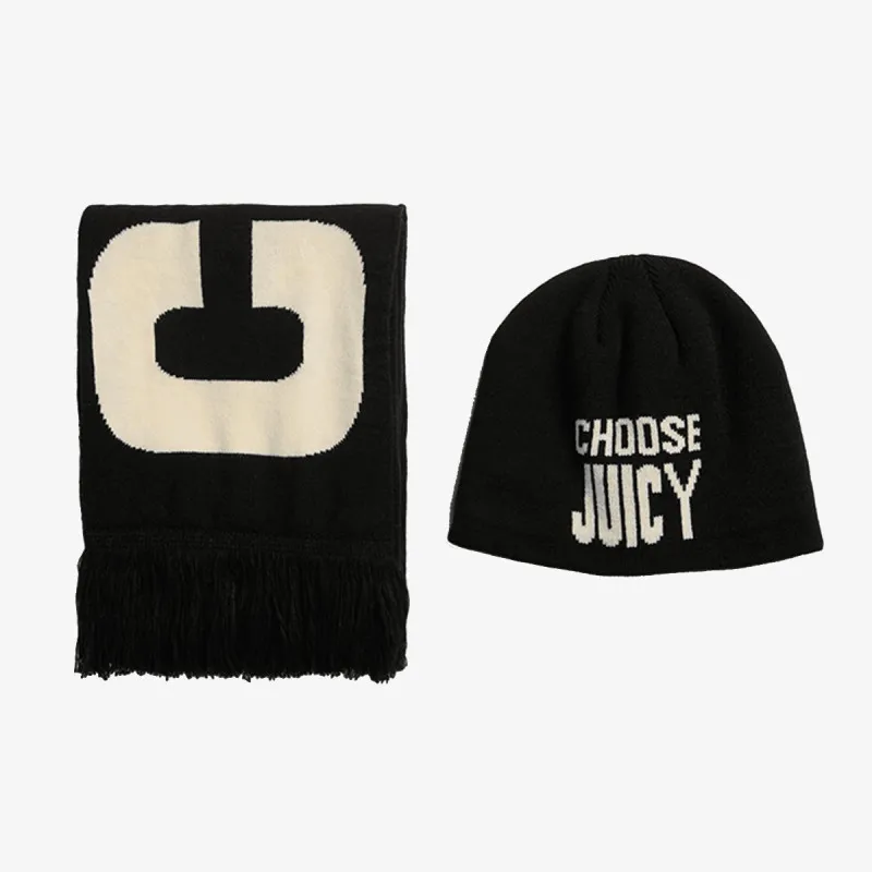 JUICY COUTURE JC SCARF/BEANIE 