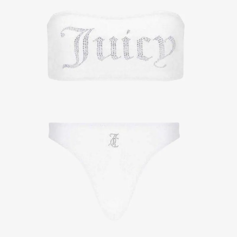 JUICY COUTURE BANDEAU BIKINI TOP 