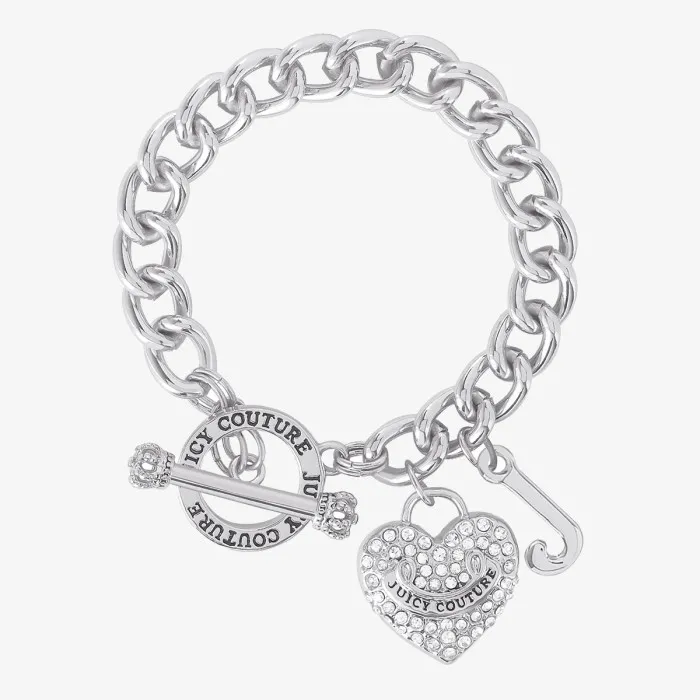 JUICY COUTURE JC HERITAGE CHAIN BRACELET 
