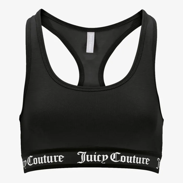 JUICY COUTURE COTTON BRALETTE WITH ELASTIC 
