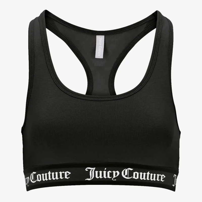 JUICY COUTURE COTTON BRALETTE WITH ELASTIC 