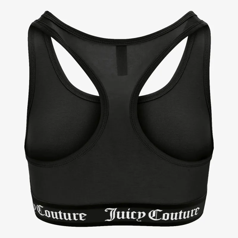 JUICY COUTURE COTTON BRALETTE WITH ELASTIC 