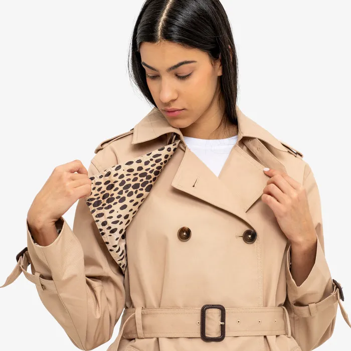 JUICY COUTURE TWILL TRENCH 