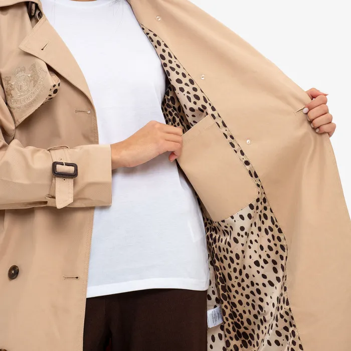 JUICY COUTURE TWILL TRENCH 