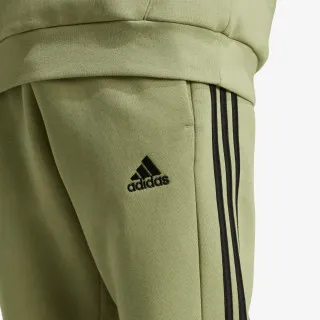 adidas Kalhoty Essentials Fleece 3-Stripes Tapered Cuff