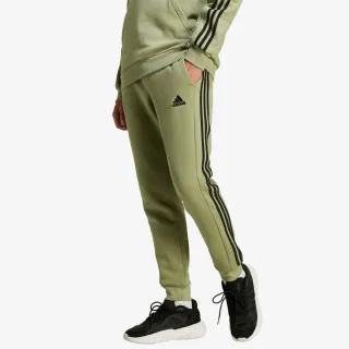 adidas Kalhoty Essentials Fleece 3-Stripes Tapered Cuff