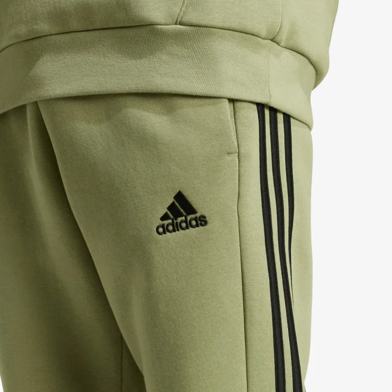 adidas Kalhoty Essentials Fleece 3-Stripes Tapered Cuff