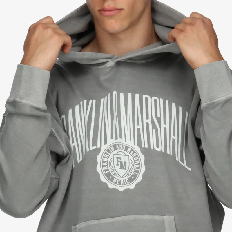 FRANKLIN & MARSHALL OLD GMT DYED INTERLOCK FLEECE