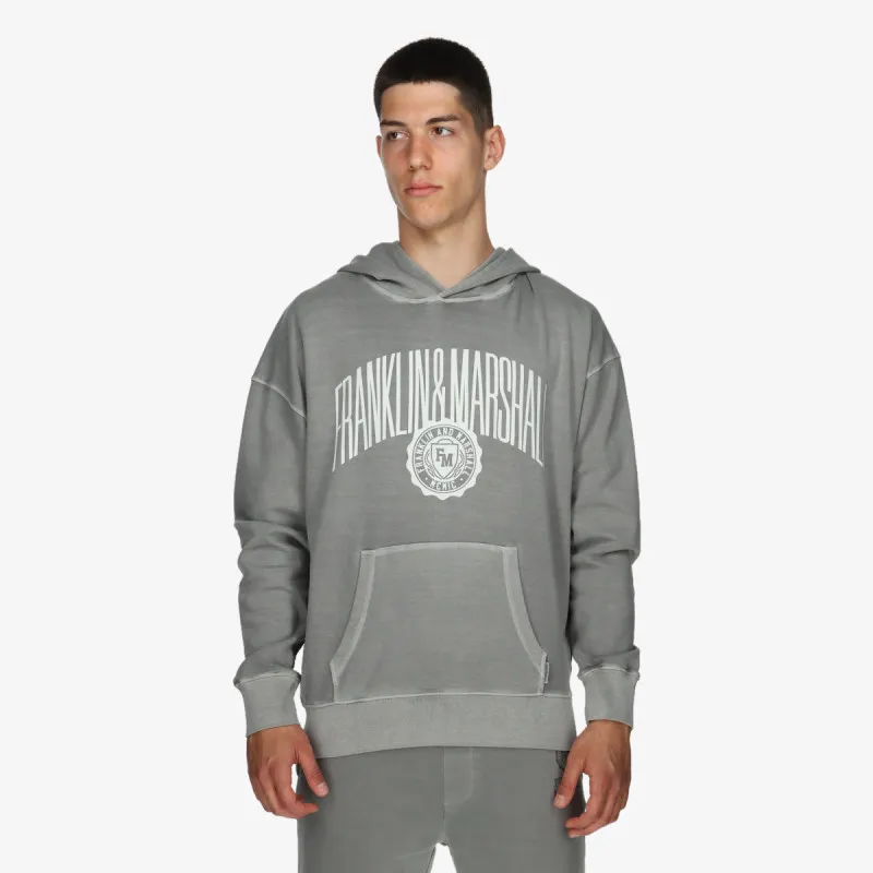 FRANKLIN & MARSHALL OLD GMT DYED INTERLOCK FLEECE