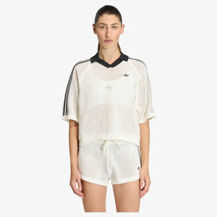 adidas CROCHET POLO 