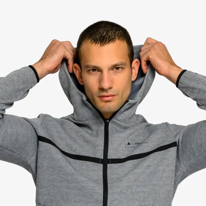 KRONOS KRONOS MENS FULL ZIP HOODY 