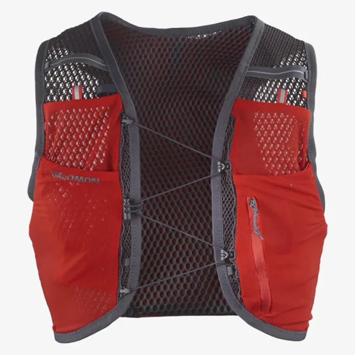 SALOMON ACTIVE SKIN 4 NO FLASKS Fiery Red/EBONY 