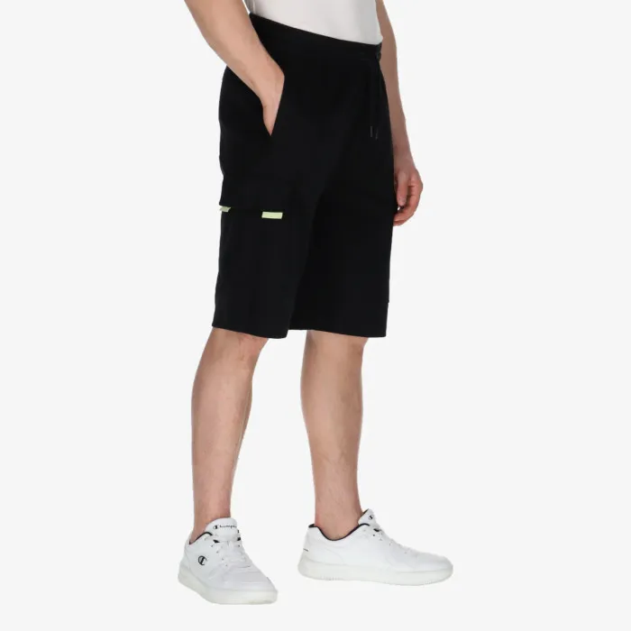 Black Col Shorts 