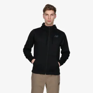 NEW BALANCE TEN PERF FLEECE FULL ZIP HOODIE