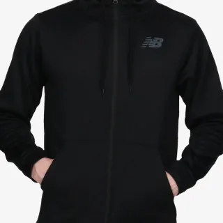 NEW BALANCE TEN PERF FLEECE FULL ZIP HOODIE