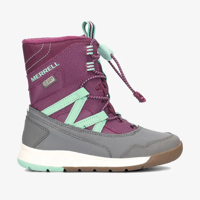 MERRELL M-SNOW CRUSH WTRPF PURPLE/TURQ 