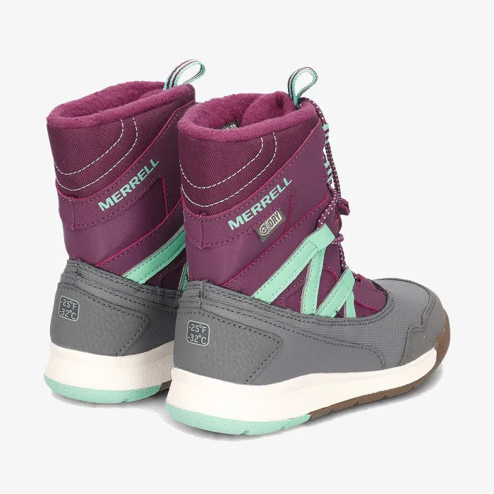MERRELL M-SNOW CRUSH WTRPF PURPLE/TURQ 