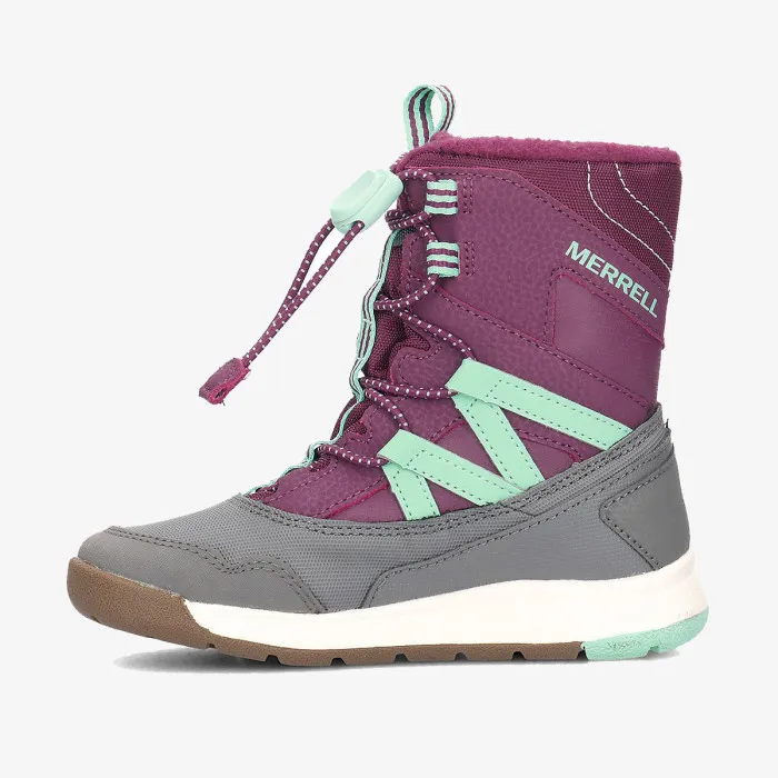 MERRELL M-SNOW CRUSH WTRPF PURPLE/TURQ 