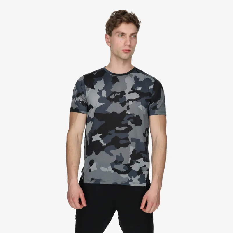 NEW BALANCE PRINTED ACCELERATE SHORT SLEEVE