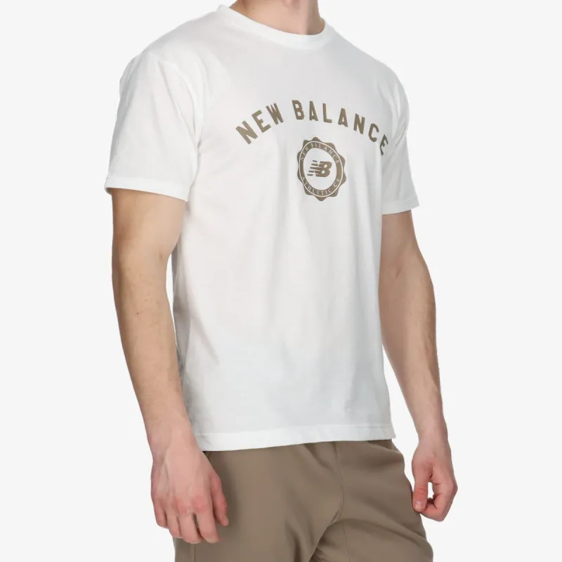 NEW BALANCE Sport Seasonal Graphic Cotton Jersey Sho