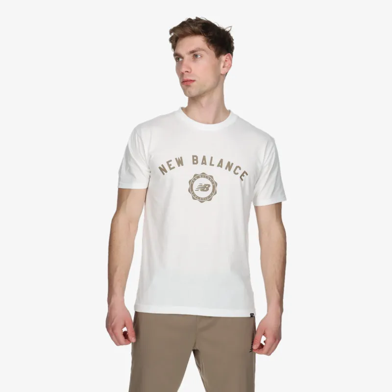 NEW BALANCE Sport Seasonal Graphic Cotton Jersey Sho