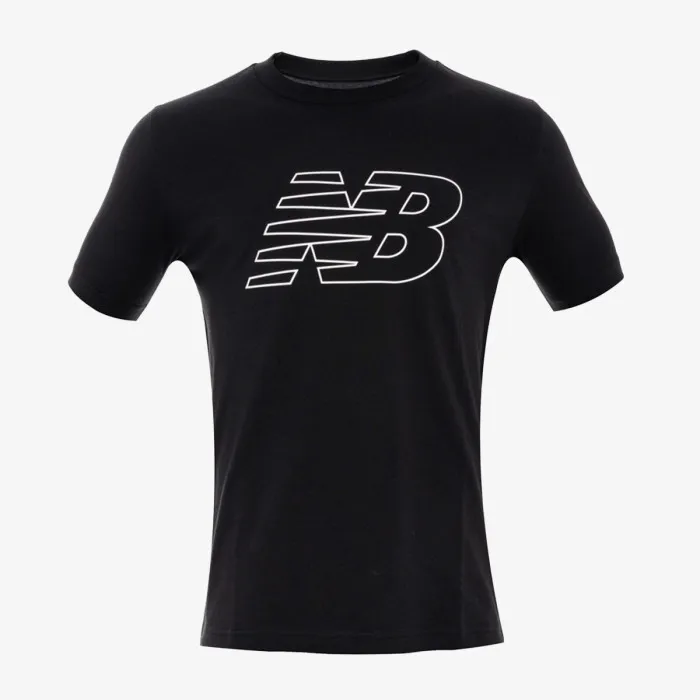 NEW BALANCE Flying NB T-Shirt Black 