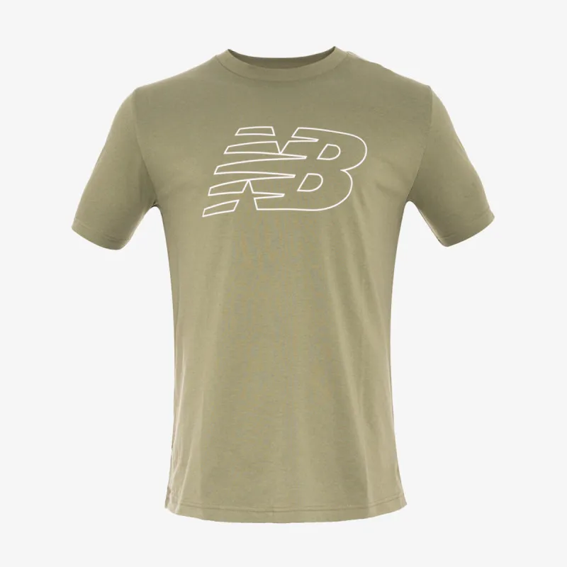 NEW BALANCE Flying NB T-Shirt Green 