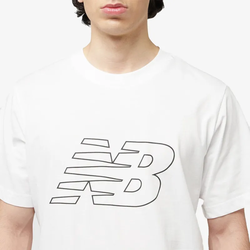 NEW BALANCE Flying NB T-Shirt White