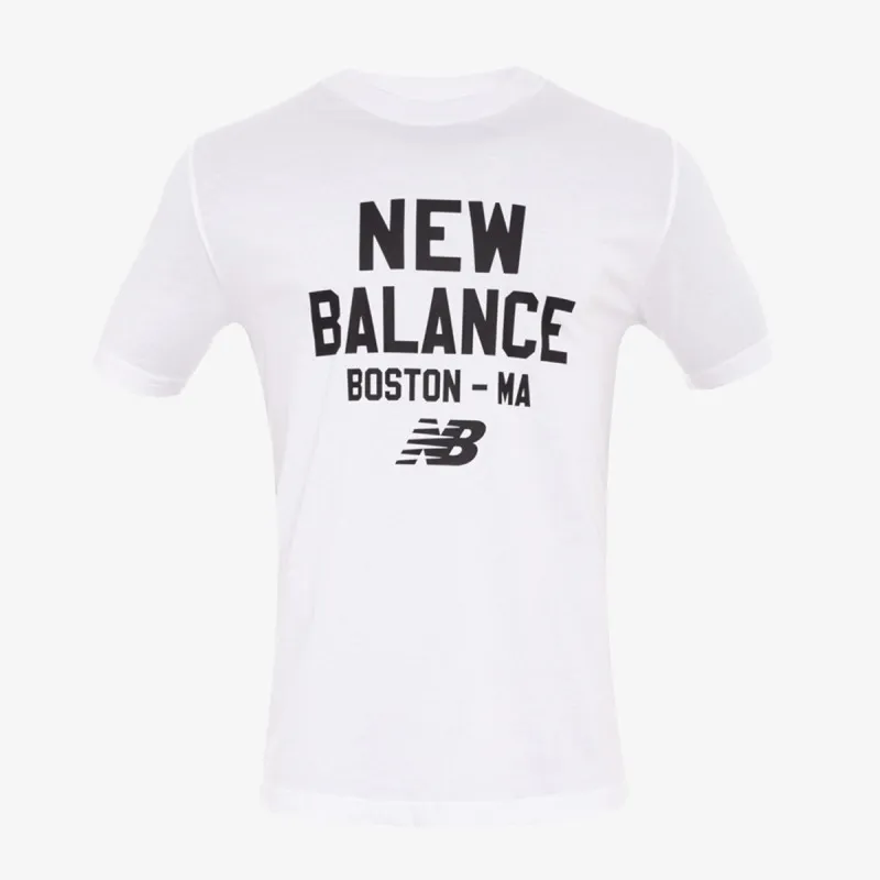NEW BALANCE Stamp T-Shirt White 