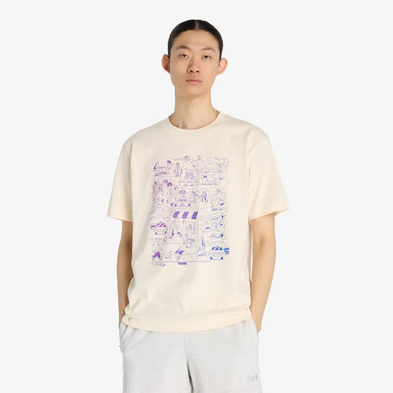 NEW BALANCE Athletics Culture Mural T-Shirt