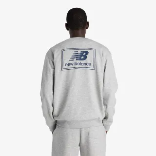NEW BALANCE Woven Label Crew 