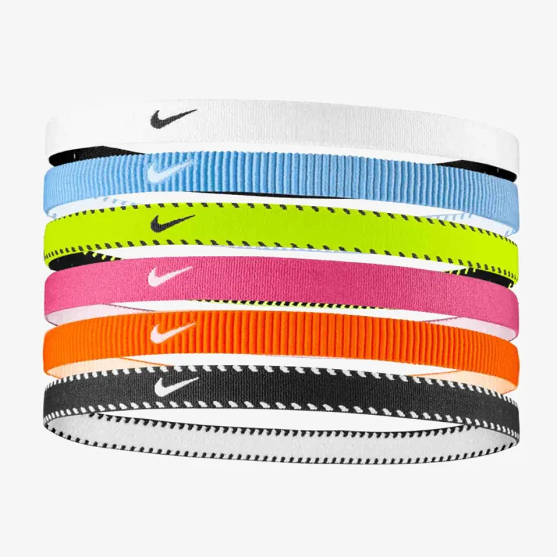 Nike NIKE FLEX CLASSIC HEADBANDS 6PK VOLT/VIV