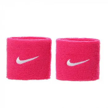 Nike NIKE SWOOSH WRISTBANDS VIVID PINK/WHITE 