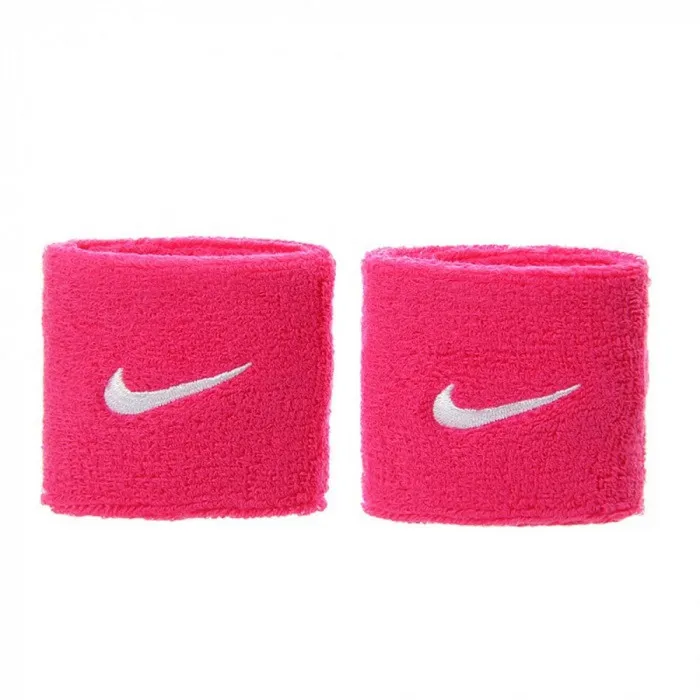 Nike NIKE SWOOSH WRISTBANDS VIVID PINK/WHITE 