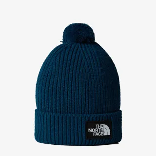 THE NORTH FACE TNF LOGO BOX POM BEANIE
