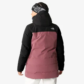 THE NORTH FACE W PALLIE DOWN JACKET WILD GINGER/TNF BLA