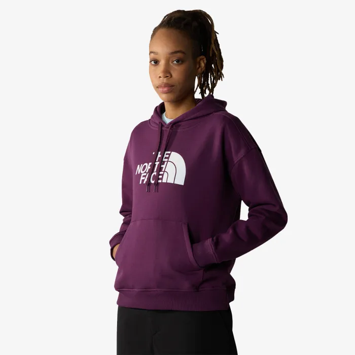 THE NORTH FACE W LIGHT DREW PEAK HOODIE-EU BLACK CURRAN 