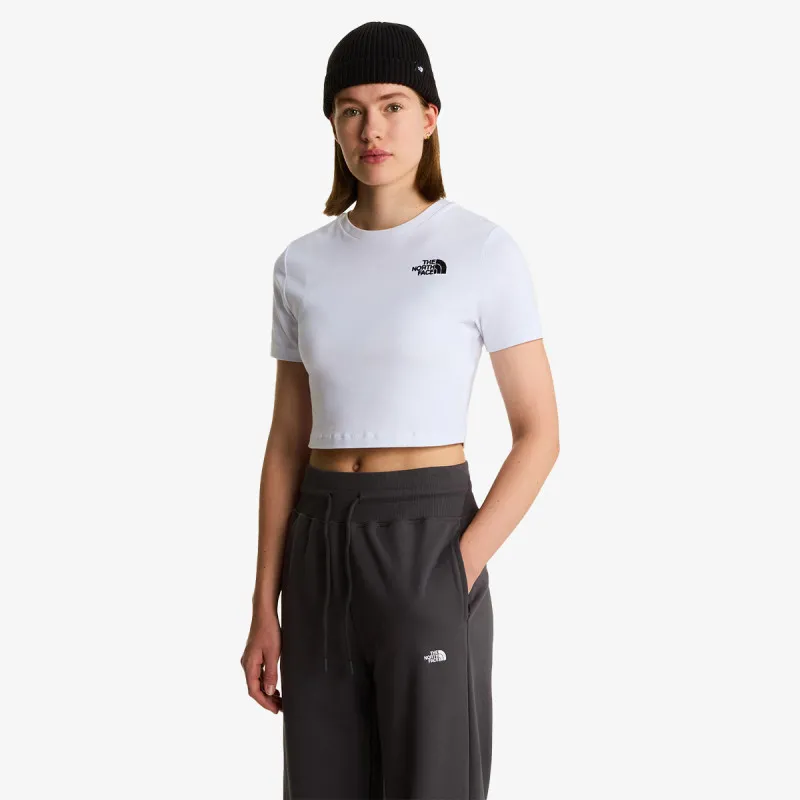 THE NORTH FACE W S/S ESSENTIAL CROPPED SLIM TEE 