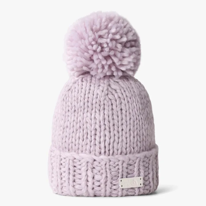 THE NORTH FACE W CITY COZIEST BEANIE LAVENDER FOG