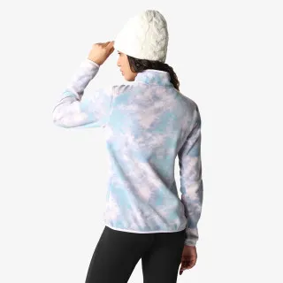 THE NORTH FACE W 100 GLACIER 1/4 ZIP - EU LAVENDRFOGGLA