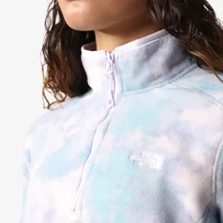 THE NORTH FACE W 100 GLACIER 1/4 ZIP - EU LAVENDRFOGGLA