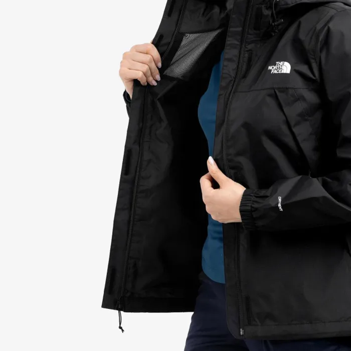 THE NORTH FACE W ANTORA JACKET TNF BLACK 