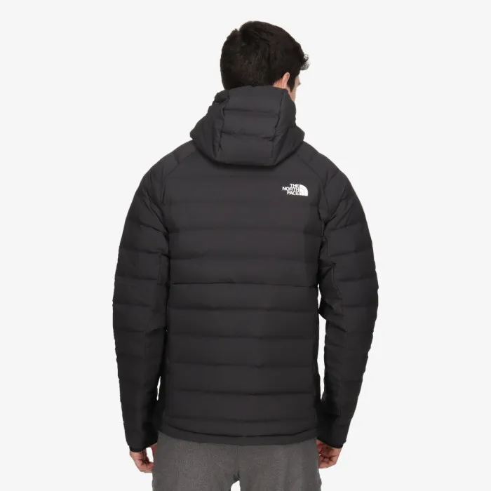 THE NORTH FACE M BELLEVIEW STRETCH DOWN HOODIE TNF BLAC 
