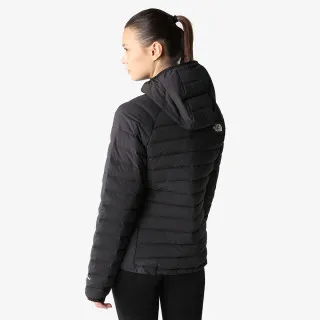 THE NORTH FACE W BELLEVIEW STRETCH DOWN HOODIE TNF BLAC
